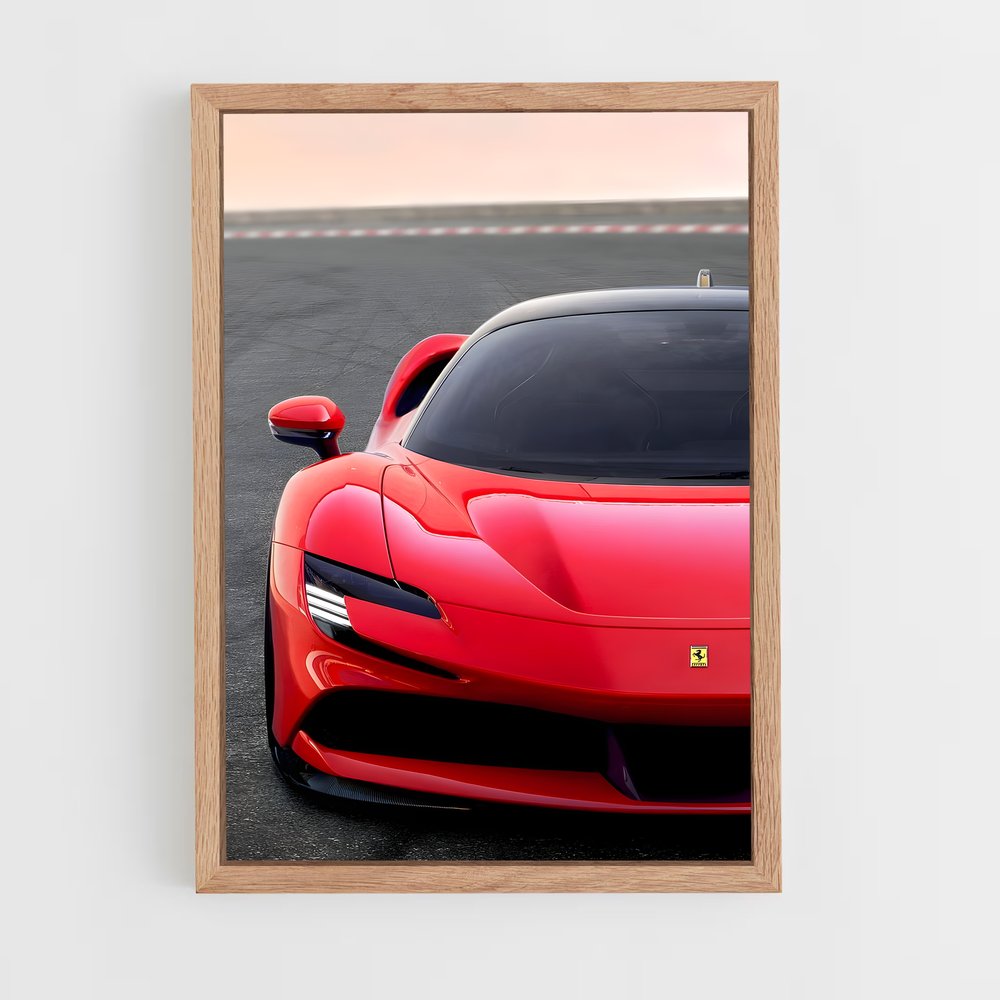 Poster stradale performance – affiche Ferrari (vue 4)